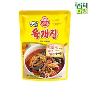 옛날육개장 300g X 12개 옛날육개장 300g 파우치 즉석 식품 자취생요리 간편한요리