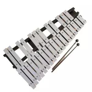 타악기 실로폰 피아노 연습용 초보자 악보 포함 메탈로폰 공명판 음악교육