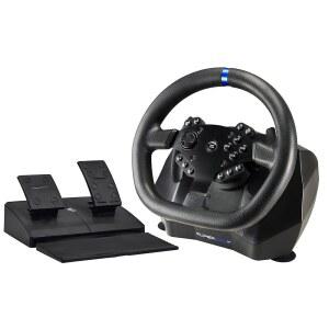 서브소닉 슈퍼드라이브 - Xbox Serie X /S, PS4, One, PC용 페달과 패들이 장착된 SV950 스티어링 휠; 모든 게임에 프로그래밍 가능