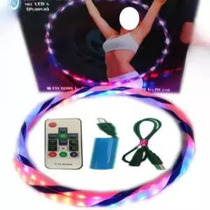 led 훌라후프 운동 야간 무대 스포츠 댄스 야광훌라후프 야외