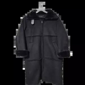 JUIEW 인조가죽 무스탕 스윙톱 여자 겨울용 여성집업롱코트자켓 프리