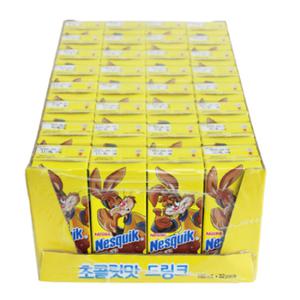 [CO(가공식품(커피/차/음료))]네슬레 네스퀵 초코드링크 180ML X 32 (포장변경)