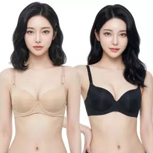 비너스 자스민 여성 브라 메모리폼 와이어 A B C D E F 컵 빅사이즈 (JBR1163)