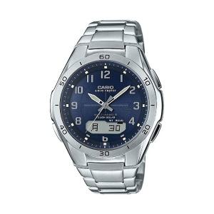 [카시오] Casio 시계 WAVECEPTOR 세계 6 국 전파 대응 솔라 시계 아나 콤비 모델 WVA-M640D-2A2JF 남성