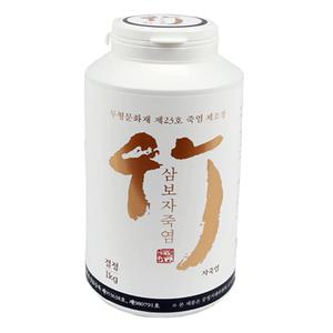 삼보죽염 9회구운 자죽염 결정 1kg 건강관리 건강에 이로운 구운소금