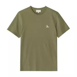 [메종키츠네] 칠렉스 폭스 반팔 티셔츠 밀리터리 그린 76022791