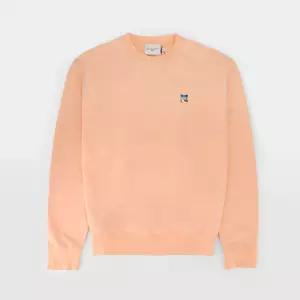 메종키츠네 폭스 헤드 패치 남녀공용 스웨트셔츠 IU00349KM0021 P612