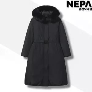 [네파]여성 겨울 롱패딩 구스다운 프리미아 롱 다운 자켓 폭스퍼 거위털 패딩 7L82059 C01