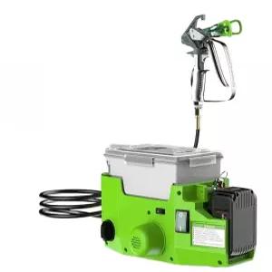 에어리스 도장기 후끼 페인트 뿜칠 전동 고압 휴대용 충전 전기 자동 분무기 작업 에어