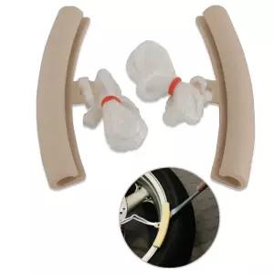 대만산 2P 세트 타이어교체 휠 보호 커버 카바 가드 림프로텍터 바퀴 스크래치 기스방지