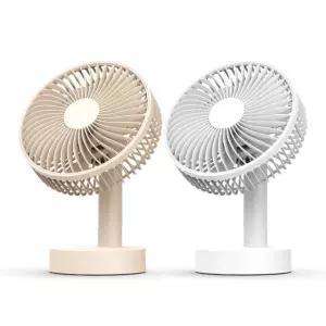 자이온 탁상용 선풍기 무선 미니 7엽 휴대용 선풍기 저소음 사무실 캠핑 C타입