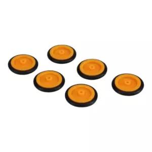 과학 자동차 만들기 부품 21mm 고무바퀴 10P 일 활동