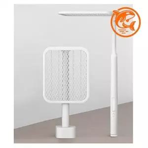 ( )휴대용 전기 모기 퇴치기 접이식 스탠드 길이 조절 가능 모기채