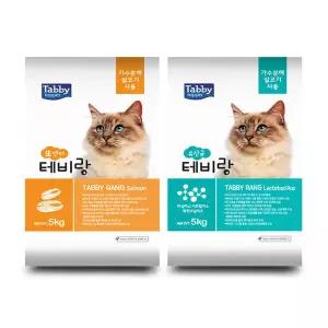 태비토퍼 테비랑 생연어 5kg 유산균 5kg 캐츠랑 플러스케어 고런치