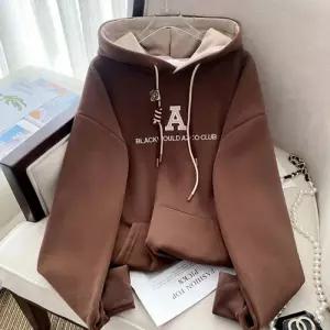 [리빌모아]여자 겨울 기모 맨투맨 포켓 후드 JSW-TSW-SP0000CQJ-브라운