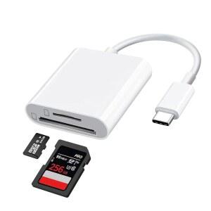 USB C SD 카드 리더 동글(2IN1) 타입C 멀티포트 마이크로 TF 카메라 메모리 어댑터 플래시 드라이브 3.0 맥북호환 프로 삼성제품호환 삼성호환 S23 울트라 LG호환 구글 애플호환 폰15 프로 맥스 플러스 아이패드호환