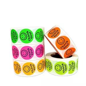 포장 스티커 스마일 꾸미기 선물 땡큐 스티커 표정 어린이집 디자인 베이킹 답례품 편지지 유치원 색깔