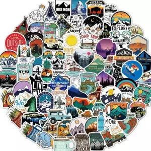 노트북 스티커 리무버블 다이어리 캐리어 여행 스티커 꾸미기 아웃도어 피크닉 자전거 자동차 케이스