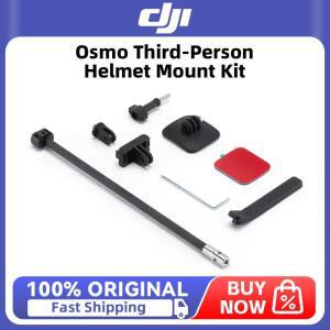 DJI Osmo 3인칭 헬멧 마운트 키트 곡선형 베이스는 안전하게 맞추고 360 카메라에 단단히 부착됩니다.
