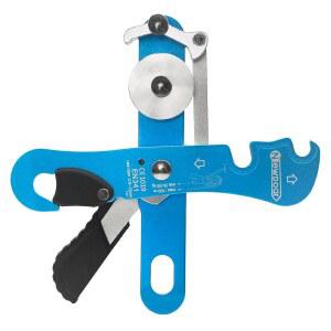 뉴도어 클라이밍 스톱 데센더 레이펠링 벨레이 포 로프 10-12mm 구조 및 식목업자 CE 인증 초보자