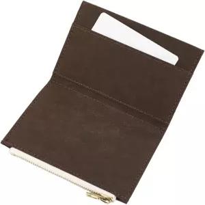 여행자 노트북용 크래스피어 지퍼 포켓 삽입 파우치 리필 TN 액세서리 표준 크기 파일 폴더 갈색 플래너