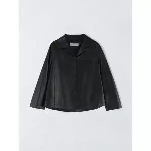 [하프클럽/앤클라인]램스킨 레더 싱글 자켓 E5HW045