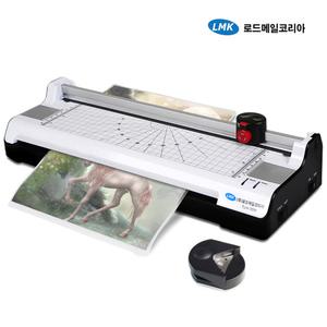 로드메일코리아 A3 코팅기 TLH-35M 코팅기계+재단기+코너라운더+A4 코팅지 50매
