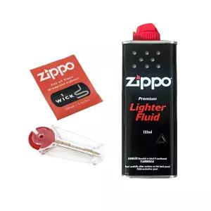 Zippo 지포 라이터 정품 기름 연료 심지 부싯돌