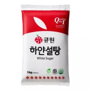 N 삼양사 큐원설탕 정백당3KG