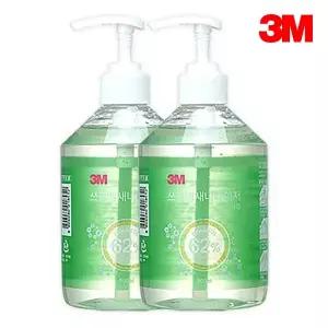 3M 손소독제 새니타이저 500ml x2개 에탄올 62% 9262