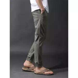 [후앙스]린넨 스판 밴딩 조거팬츠 FICP0183_P305640815