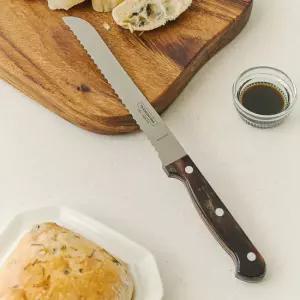 월넛 폴리우드 7인치 브레드나이프