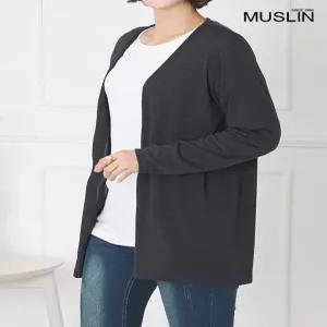 [모슬린]엄마옷 모던 베이직 롱 가디건 908FGH070 마담중년여성빅사이즈50대60대