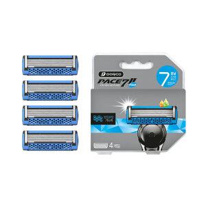 도루코 페이스 7 프레쉬 면도날 SVA1040 4개입 7중날 면도기 리필 교체용