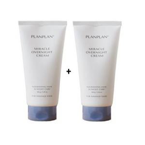 플랑플랑 미라클 오버나이트 크림 무실리콘 트리트먼트 ,노워시 트리트먼트 200ml 2개