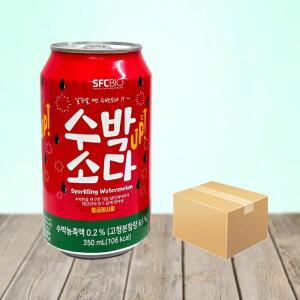 SFC바이오 수박소다 업 350ML x 24캔
