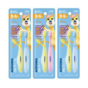 코도모 안심젤리 어린이 칫솔(3-5세용), 2입, 3개