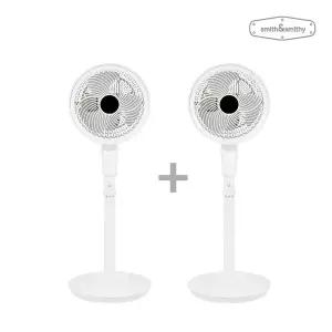 [스미스앤스미시]1+1 스미스앤스미시 써큘레이터선풍기 스윙베베 스탠드 탁상용 총2대