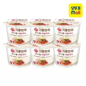 [오뚜기] 가뿐한끼 곤누들 비빔국수 192g 6개