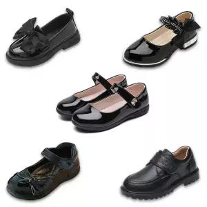 키즈트리 여아 아동 유아 어린이 키즈 주니어 남아 초등 학생 정장 콩쿨 연주회 화동 블랙 단화 구두 합창단 교복 검정 로퍼