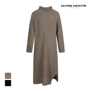 [마레몬떼] 세로ST패턴 니트롱원피스_M231MKT05B0