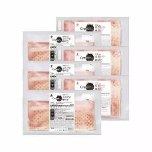 크레잇 오리지널 베이컨 1kg x3개+육질탄탄 베이컨 1kg x3개