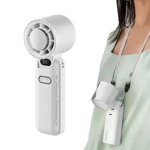 틱톡 급속 냉각 선풍기/초강력 BLDC 에어컨 충전 손선풍기/휴대용 탁상용 핸디 목 넥 C타입/미니 소형 쿨링 손풍기/무선 손에어컨