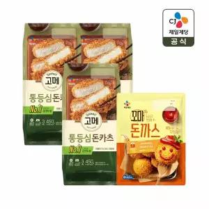 고메 바삭튀겨낸 통등심 돈카츠 450g x3개+꼬마돈까스 400g x1개