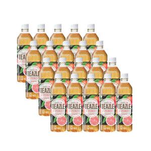 웅진 티즐 제로 자몽블랙티 500ml 20개 1박스 홍차음료