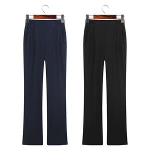 허밍퍼플 여성용 9292-S 쿨 지젤 부츠컷 빅사이즈 여름 시원한 세미 나팔 바지 슬림 아이스 냉장고 원단