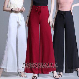 [드레스몰] 스트랩 팬츠 라인 스포츠 밸리 댄스복 댄스바지 여름 정장 바지 드레스몰