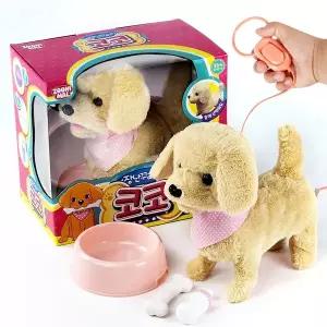 주니멀 장난꾸러기 코코 산책하는 강아지 작동 동물 인형 움직이는 완구 어린이 장난감 선물