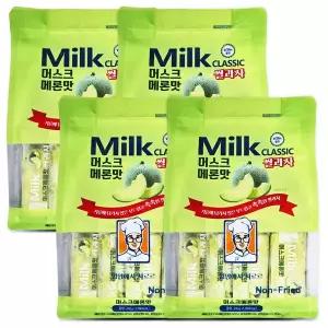 밀크 클래식 쌀과자 머스크 메론맛 240gX4개