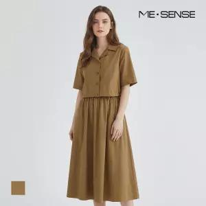 [미센스] 투웨이 허리밴딩 원피스 세트_MB44OPM203Y